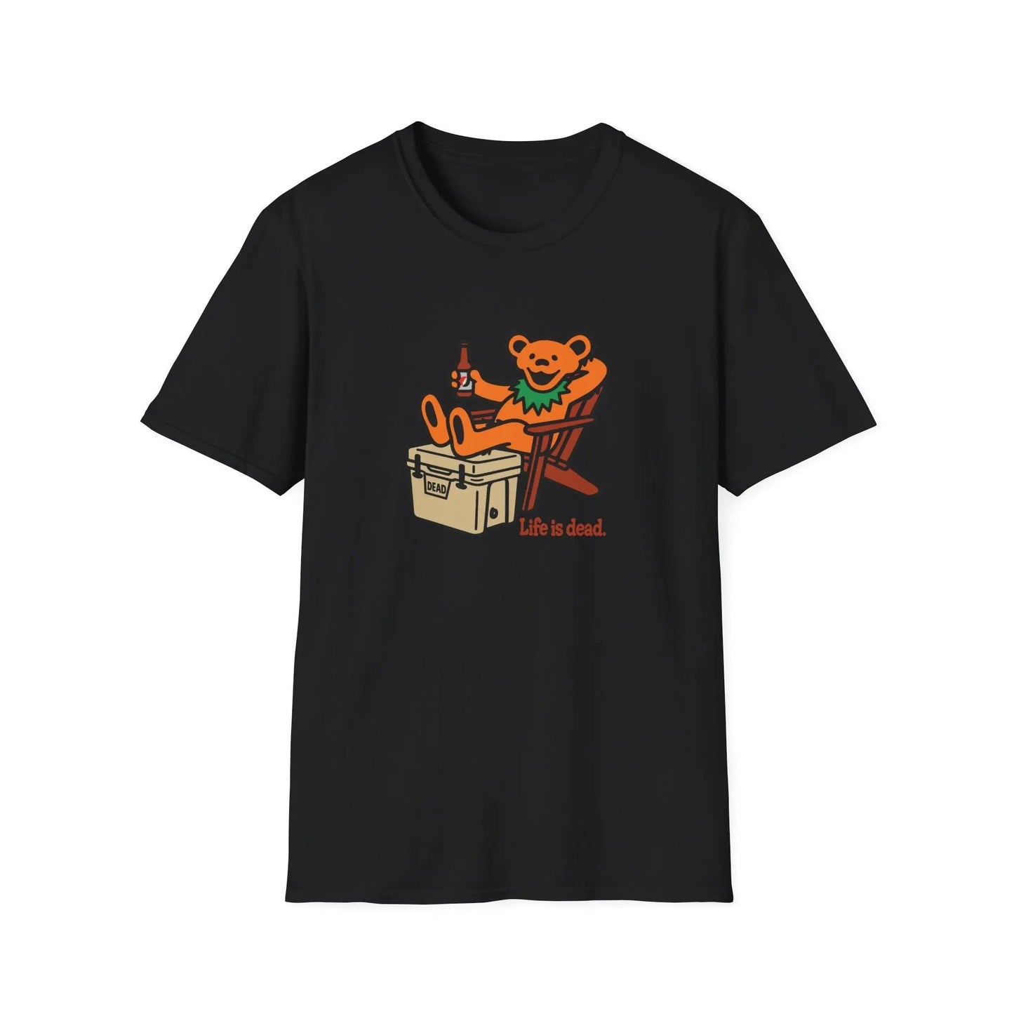 Chillin' Bear - Life is dead.® Grateful Dead T-Shirt