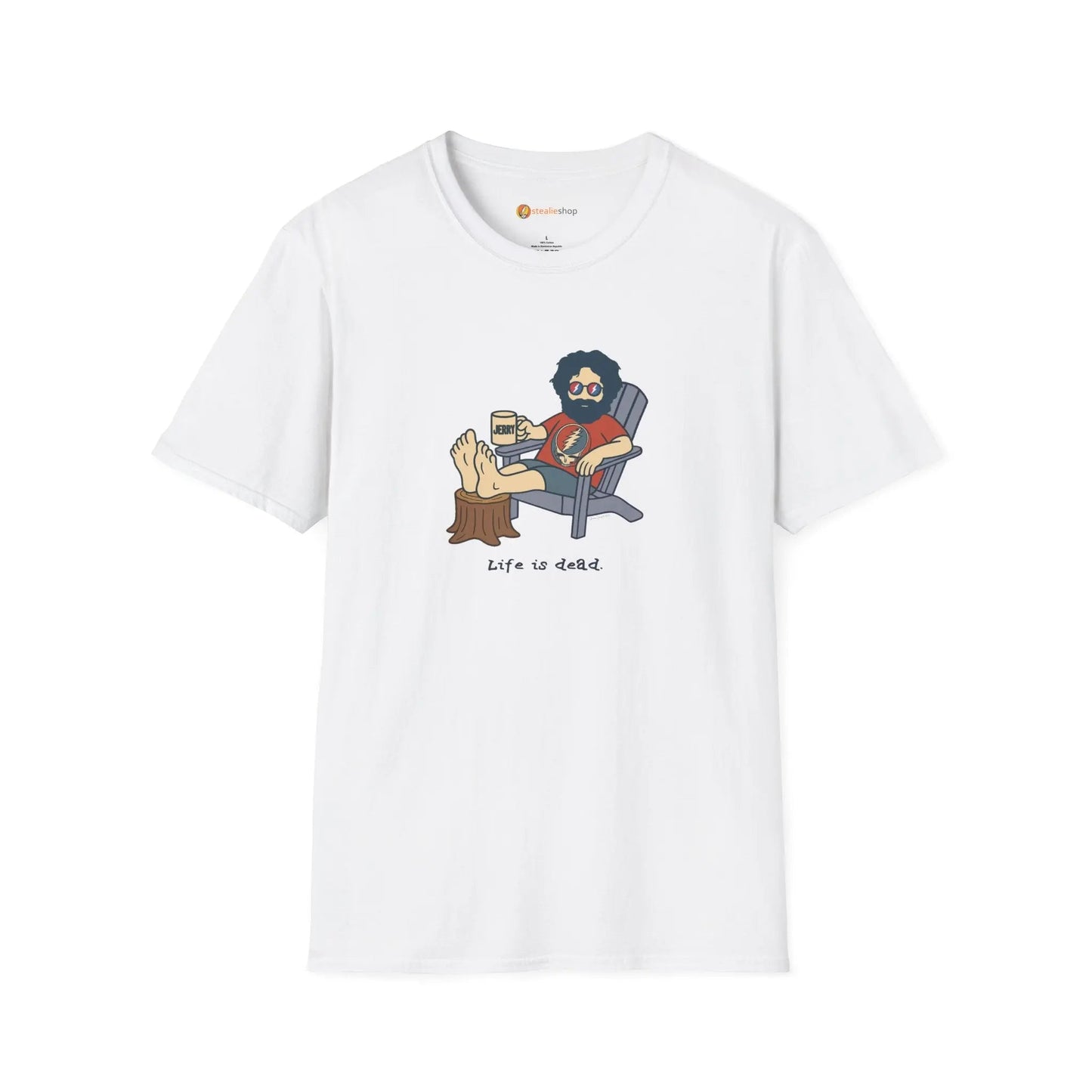 Jerry's Chillin' Life is dead.® Grateful Dead T-Shirt