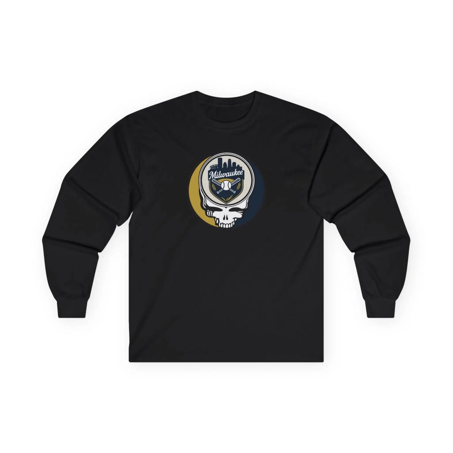 Milwaukee Brewers Original Stealie Long Sleeve T-Shirt