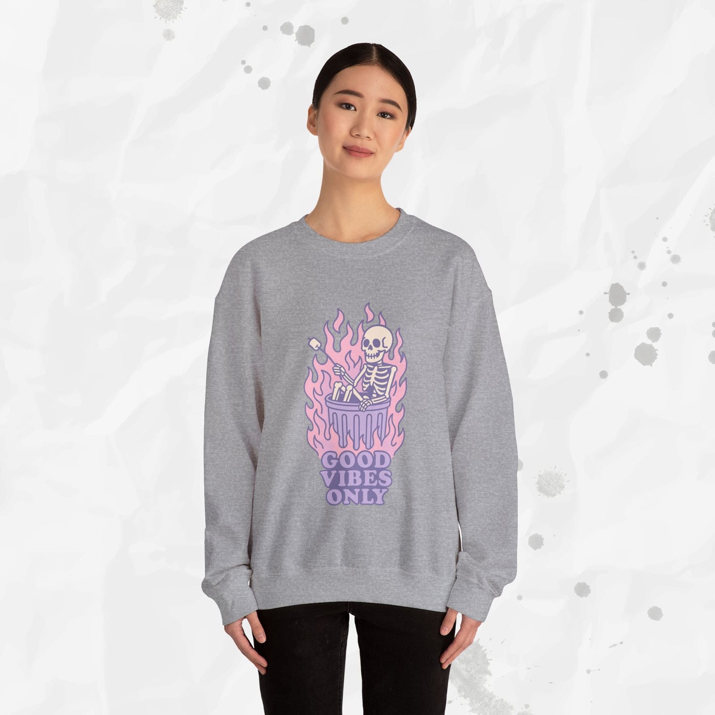 Good Vibes Only - Crewneck Sweatshirt