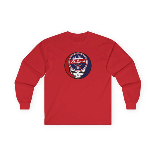 St. Louis Cardinals Original Stealie Long Sleeve T-Shirt