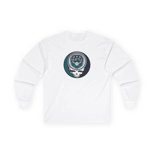 Seattle Mariners Original Stealie Long Sleeve T-Shirt