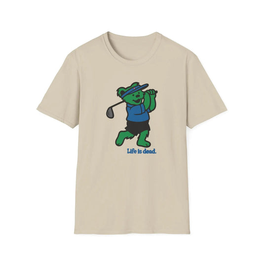 Golfin' Bear - Life is dead.® Grateful Dead T-Shirt