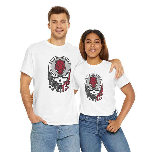 Arkansas Razorbacks Stealie Unisex Grateful Dead T-Shirt