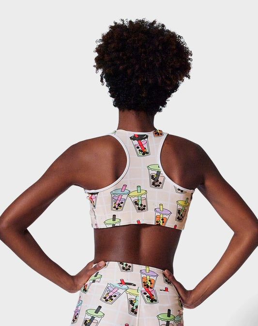 Boba Time Sports Bra