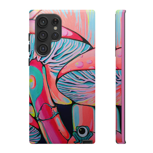 Trippy Mushrooms Tough Phone Case