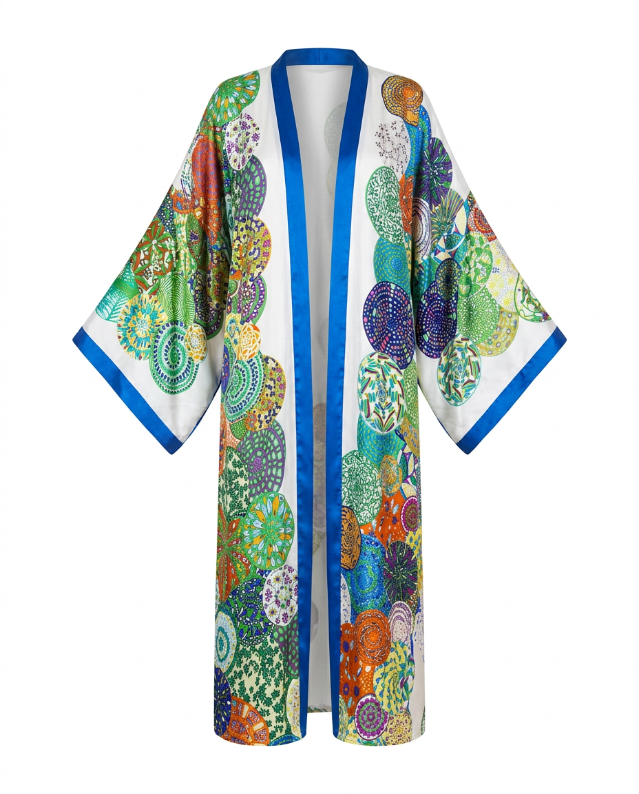Vivacious Printed Boho Kaftan