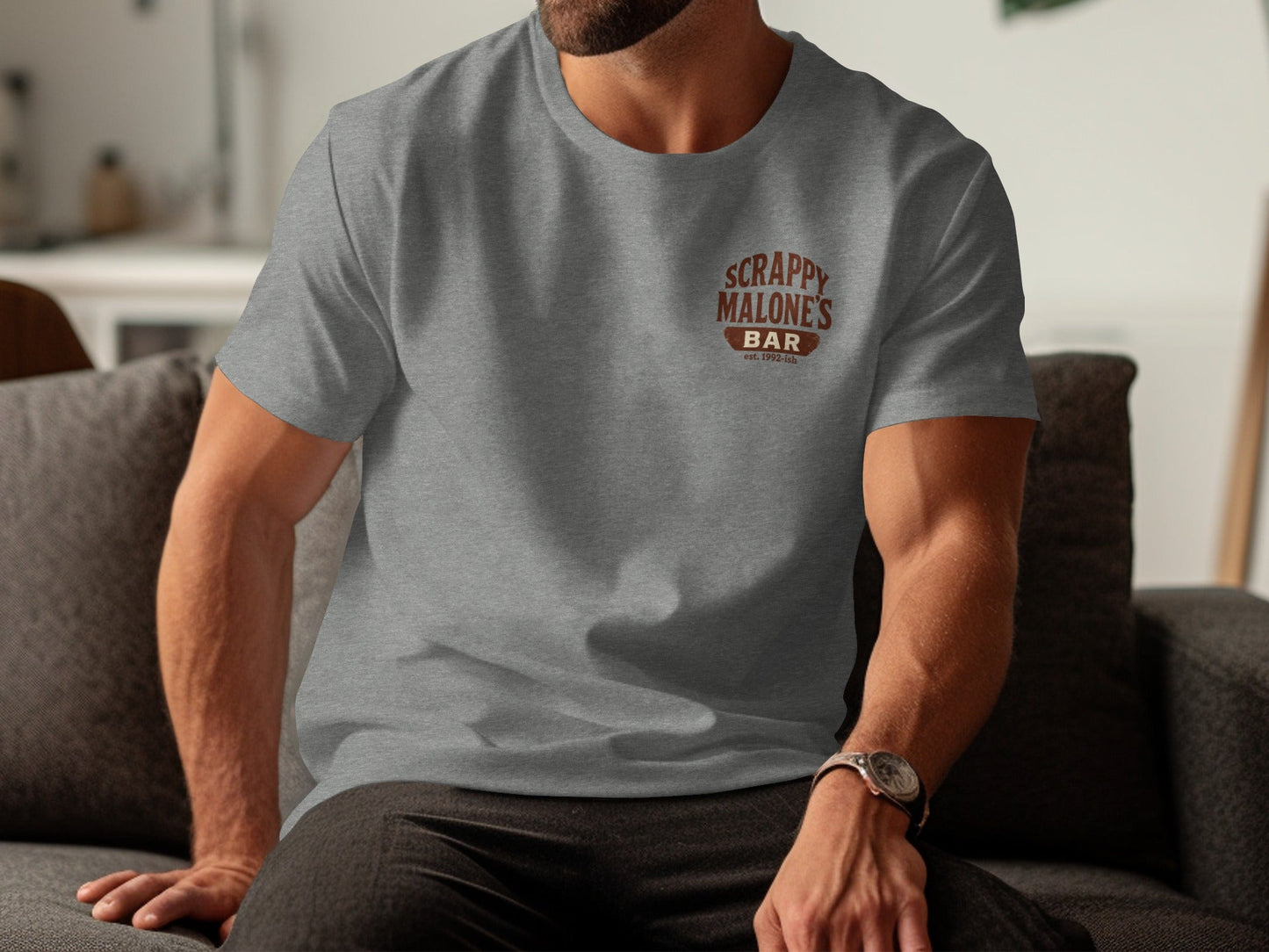 Scrappy Malone's Unofficial House Rules Tee - 100-Proof Bar Humor