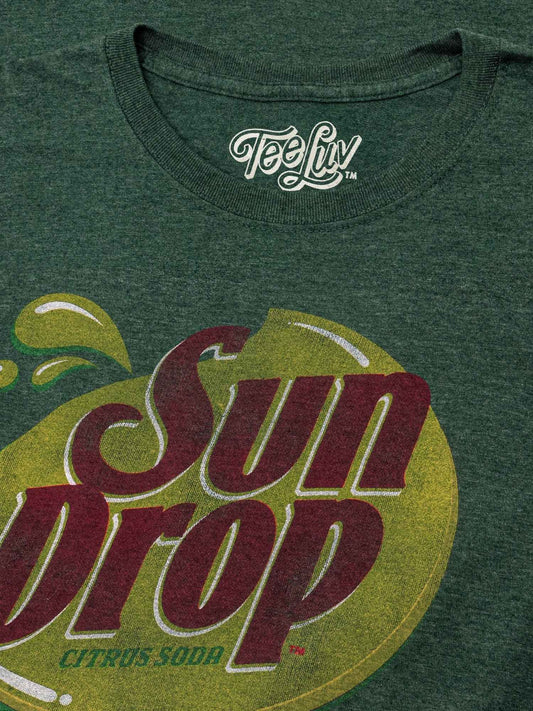 Sun Drop Soda Logo T-Shirt - Green