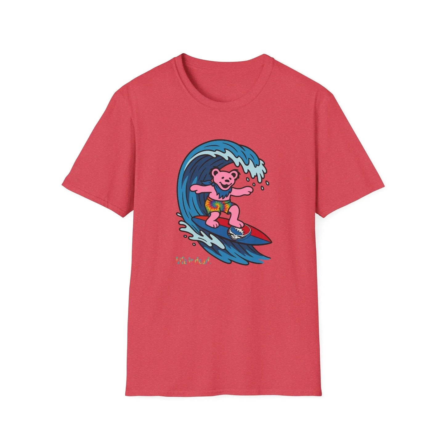 Surfin' Bear - Life is dead.® Grateful Dead T-Shirt