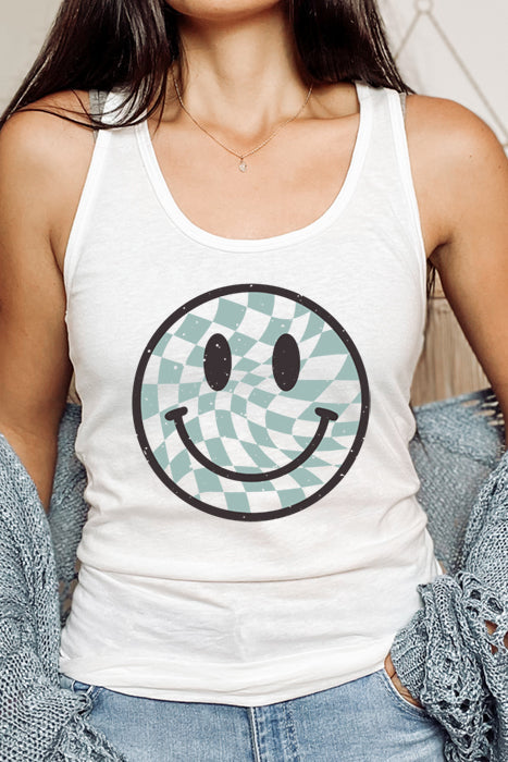 Groovy Smiley Face 4297_tank
