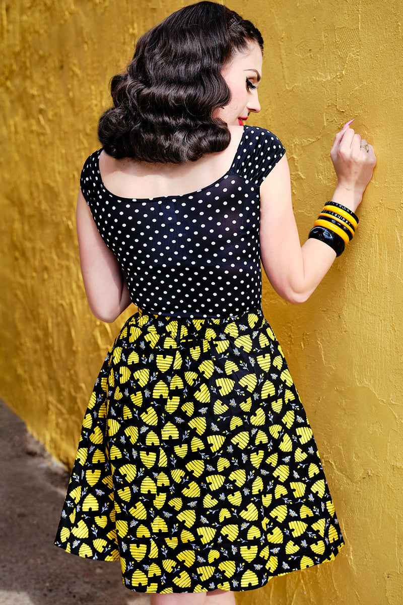 Isabel Top in Polka Dots