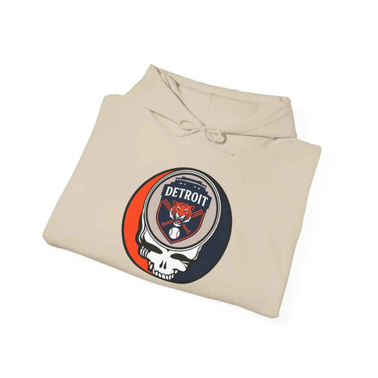 Detroit Tigers Original Stealie Grateful Dead Hoodie