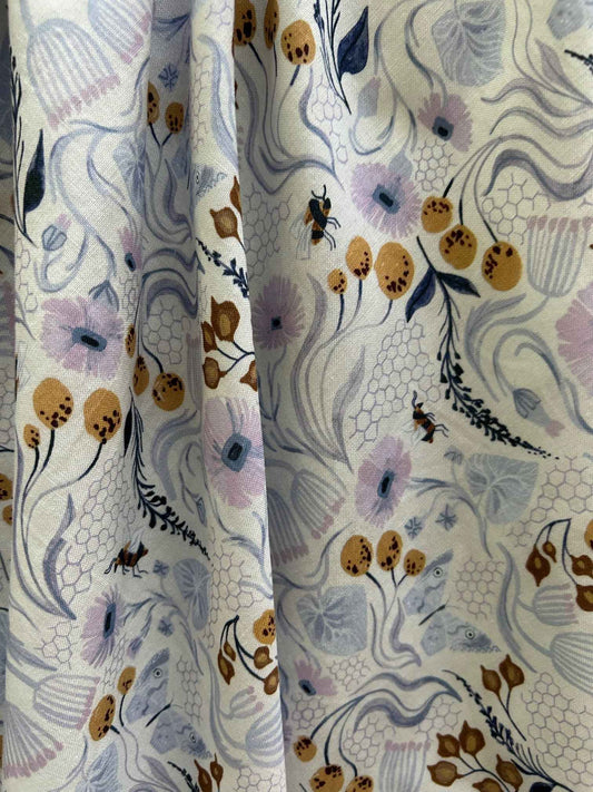Pollinators Vintage Dress
