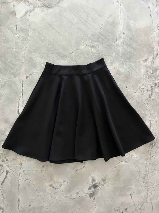 Harper Skater Skirt in Black