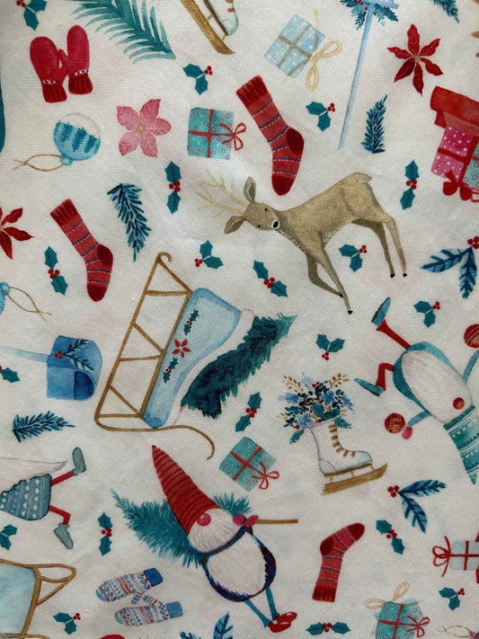Winter Cheer Vintage Dress