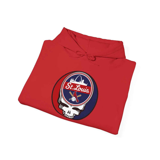 St. Louis Cardinals Original Stealie Grateful Dead Hoodie