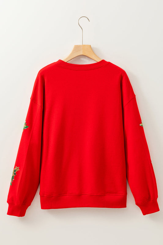 Evelyn Graphic Drop Shoulder Sweatshirt