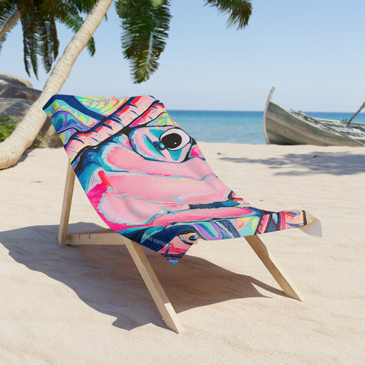 Cyclops Sloth Beach Towel for Summer Fun and Vacation Essentials