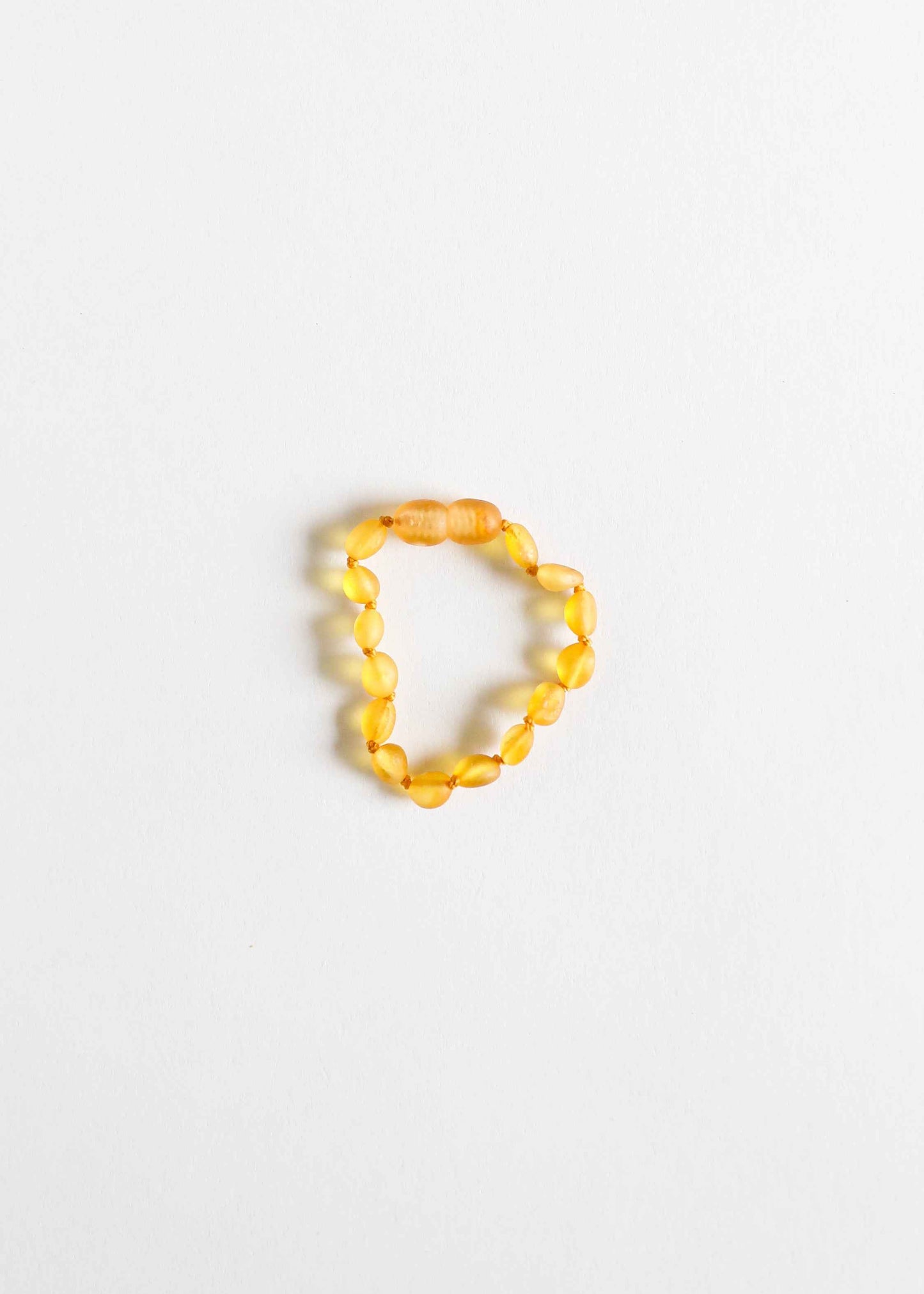 Raw Honey Baltic Amber || Classic || Anklet or Bracelet