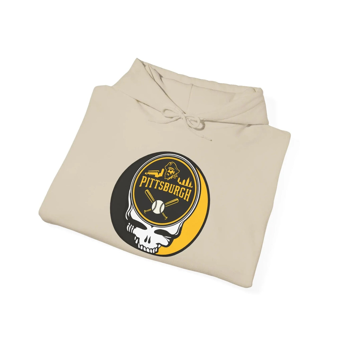 Pittsburgh Pirates Original Stealie Grateful Dead Hoodie