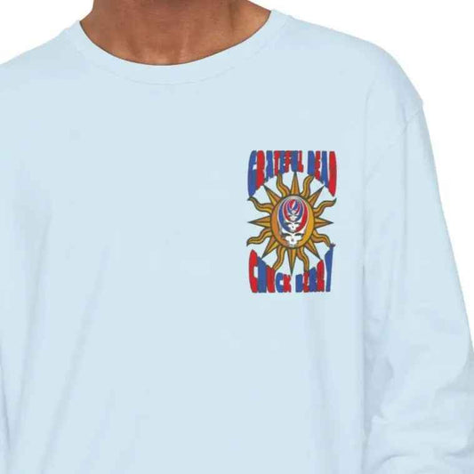Chuck Berry Grateful Dead Concert Garment-Dyed Long Sleeve T-Shirt