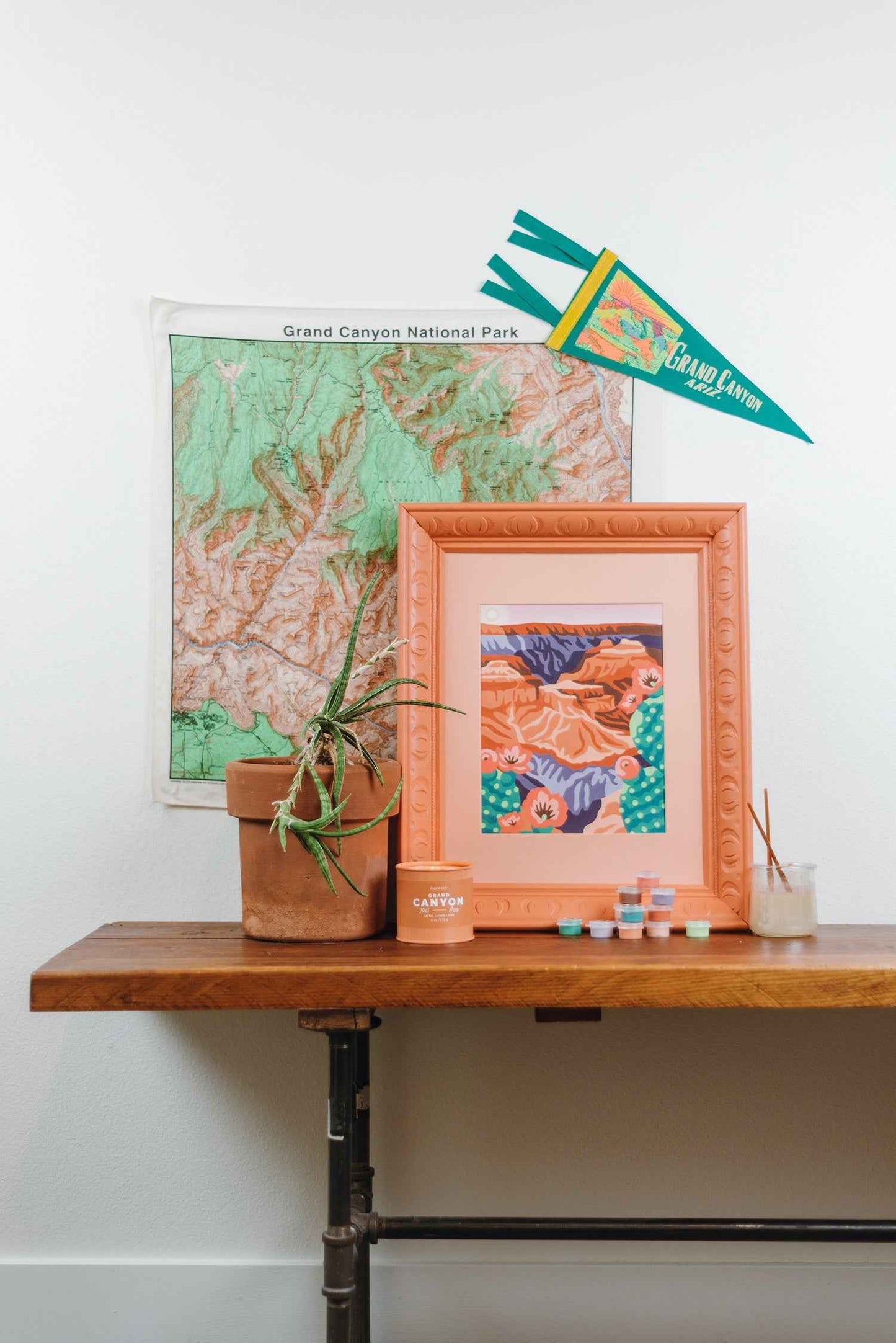 Grand Canyon National Park | 8x10 paint-by-number kit