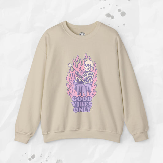 Good Vibes Only - Crewneck Sweatshirt