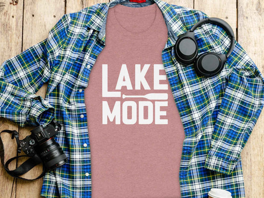 Embrace the Lake Life with Our Cool Lake Mode T-Shirt