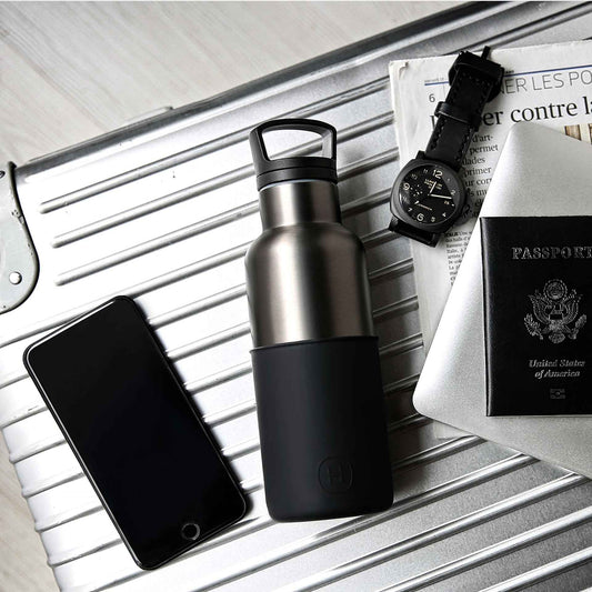 Titanium grey-Ink Black 16 Oz