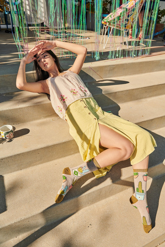 Cactus Hugs Socks