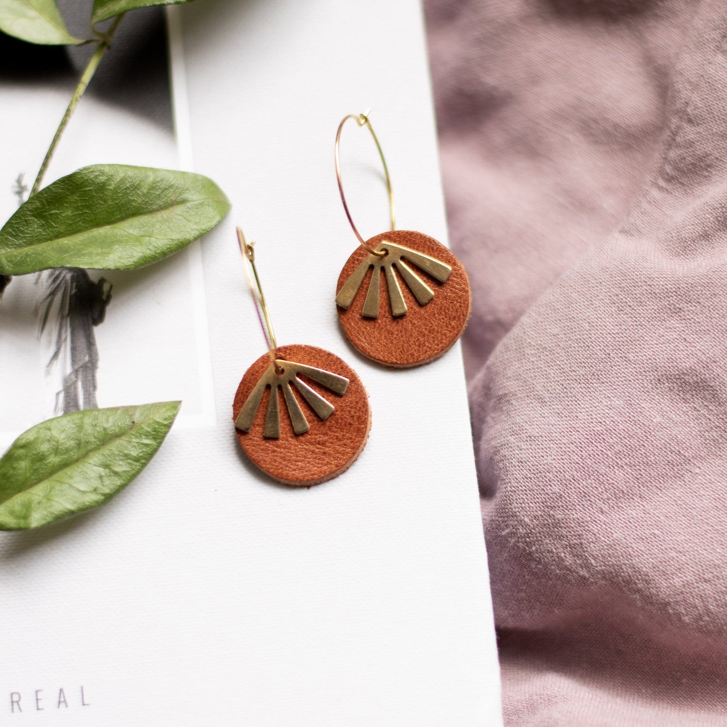 Cognac Oakleigh Earrings