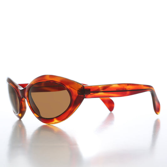 Curved Cat Eye Vintage Sunglasses - Fagan