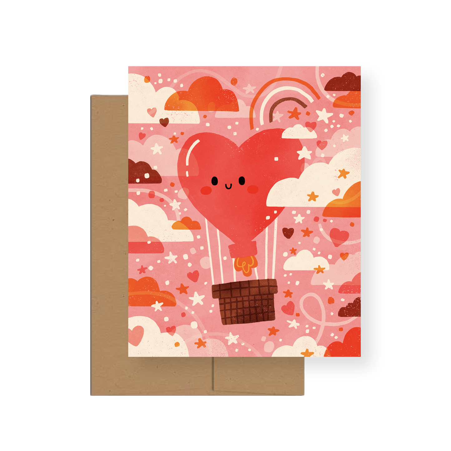 Heart — A2 Greeting Card