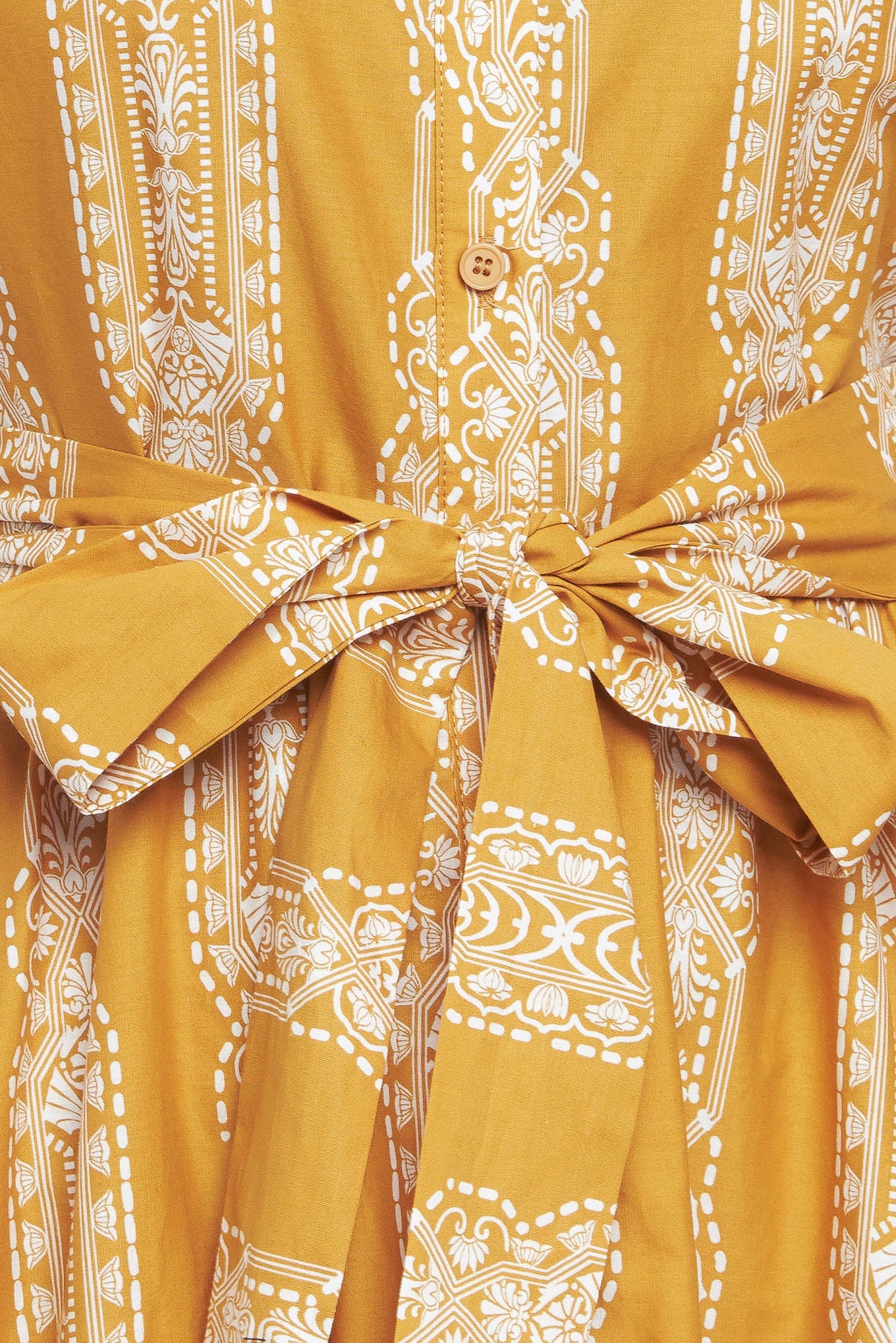 DESERT BLOOM WOVEN MIDI DRESS