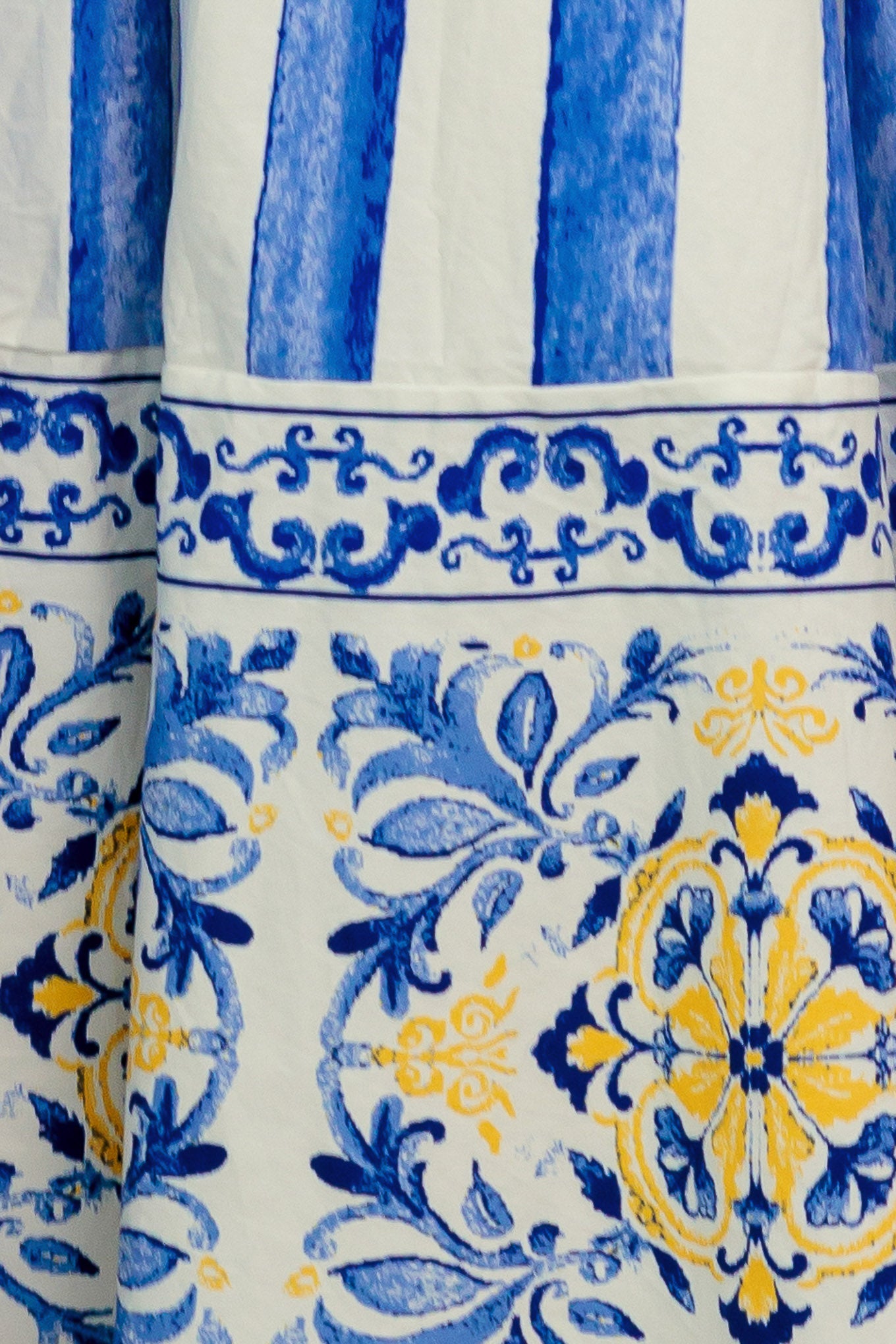 BLUE HORIZON BEAUTY WOVEN MIDI DRESS