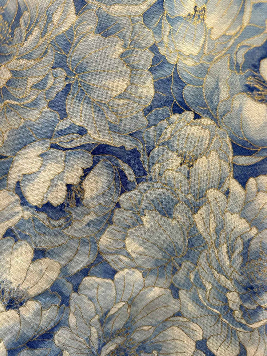 Elizabeth Dress in Sky Floral