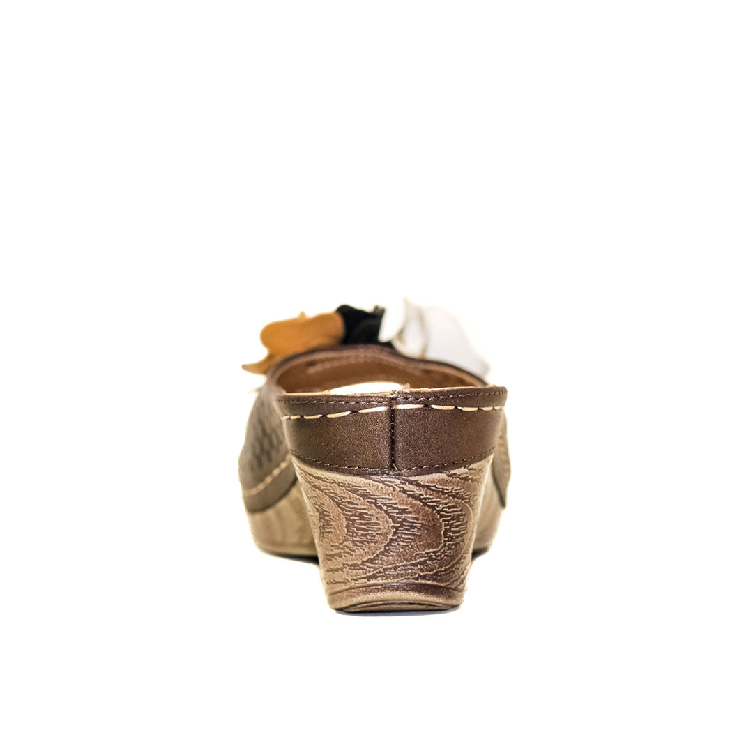 Women's Juliet Bronze Wedge Sandals