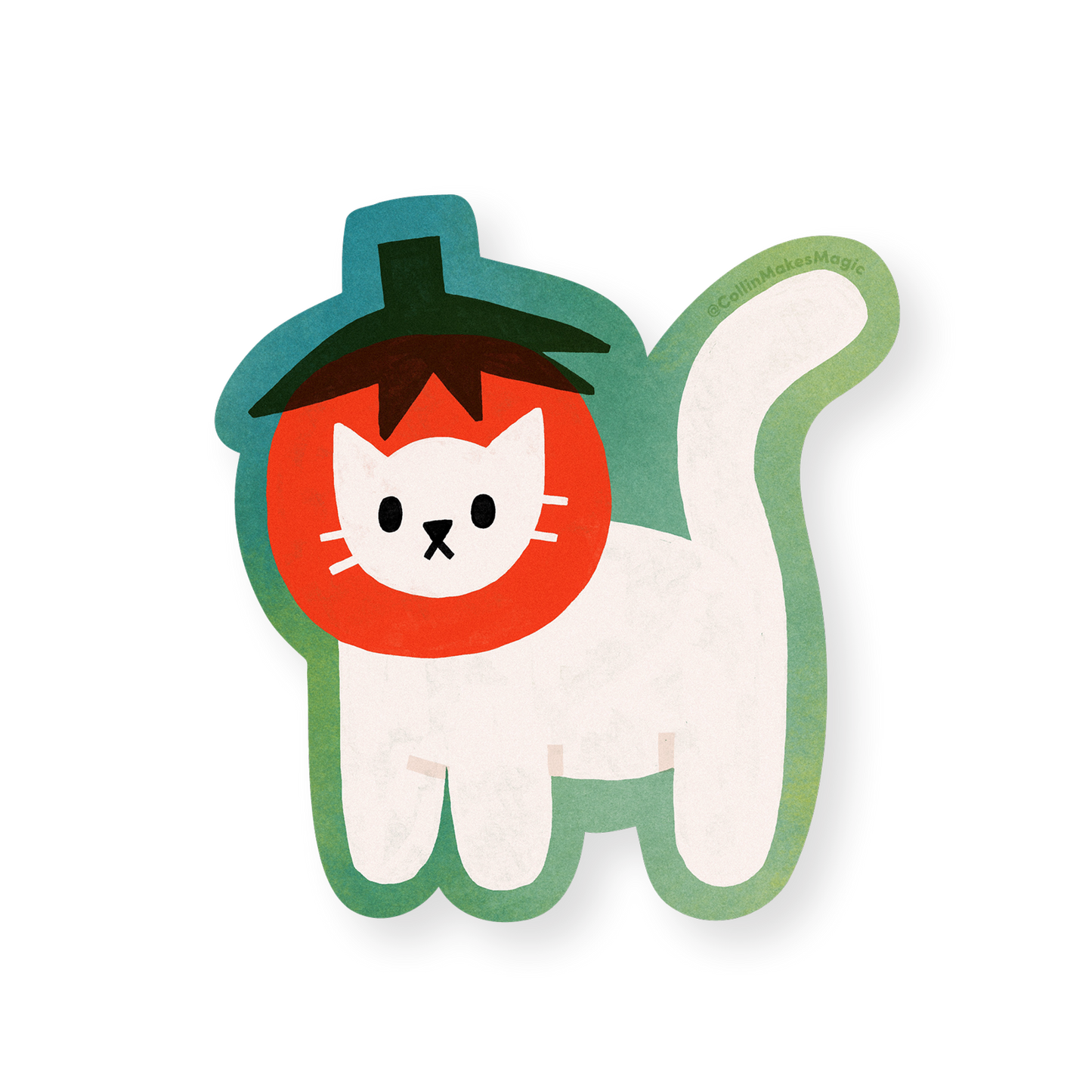 Chat de Tomate — Vinyl Sticker