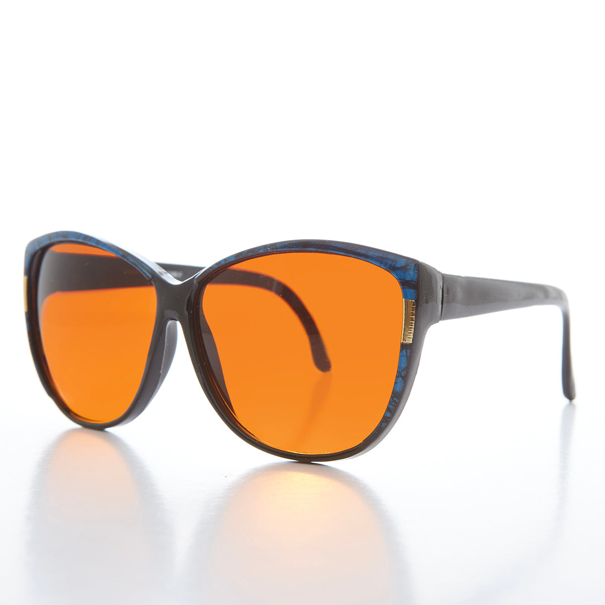 Women's Large Orange Lens Sunglasses - Lani