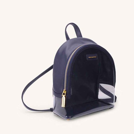 Mira & Moss Francine Clear Backpack - Future Dusk