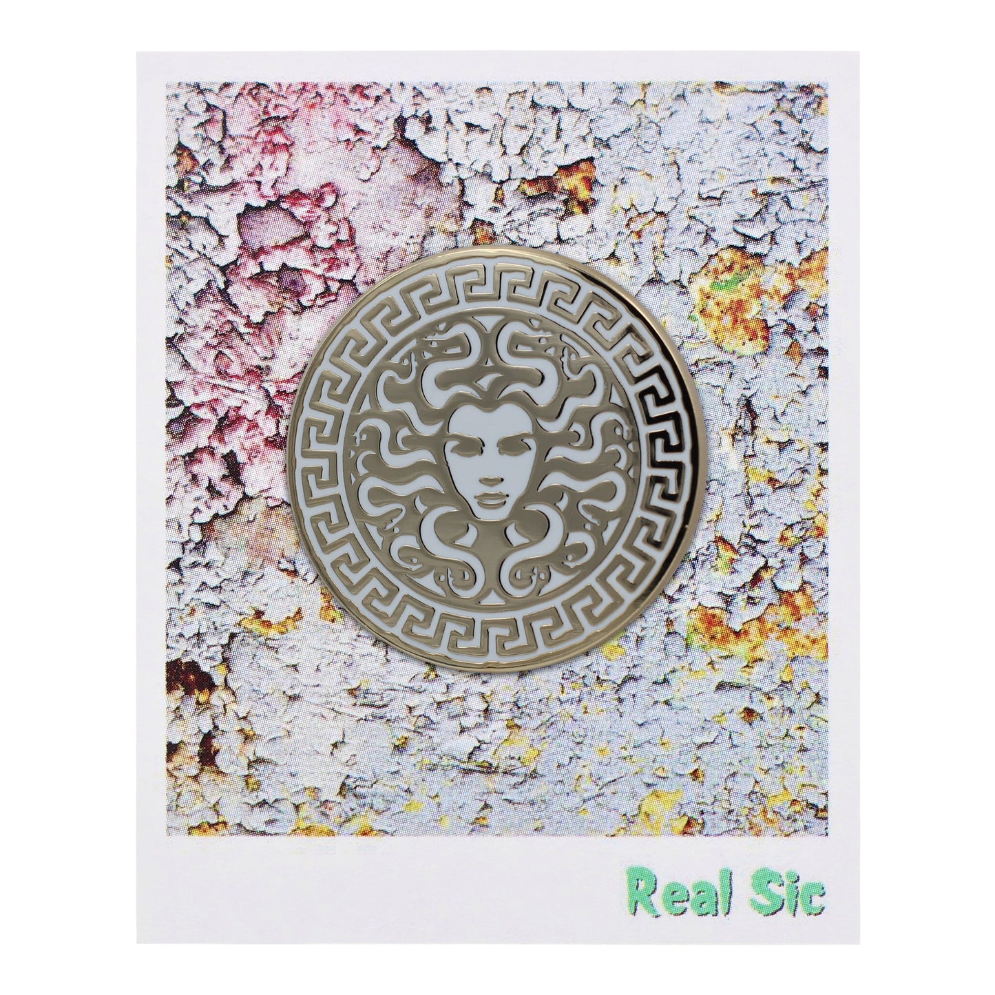 Medusa Enamel Pin - Greek Mythology Feminist Witch Lapel Pin