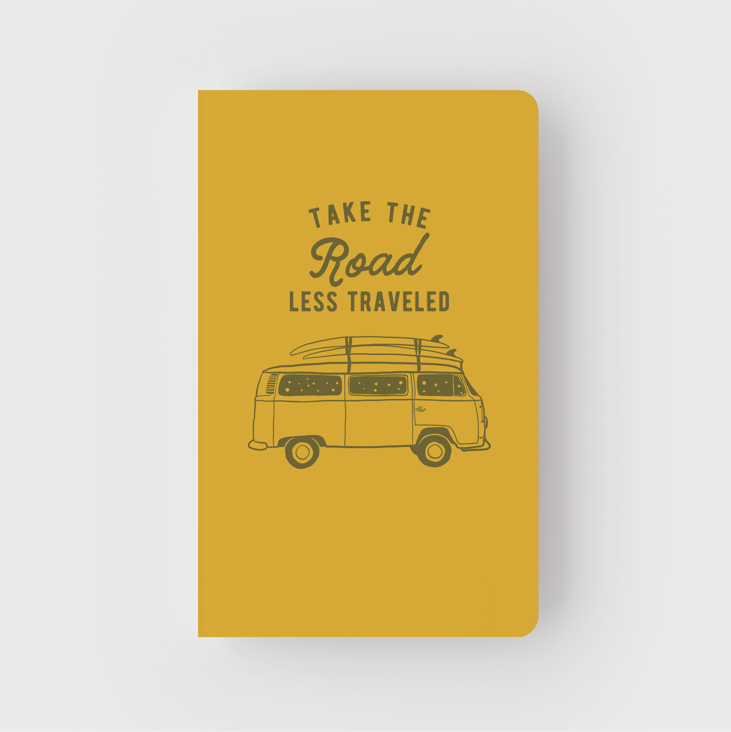 Van Road Less Traveled Notebook