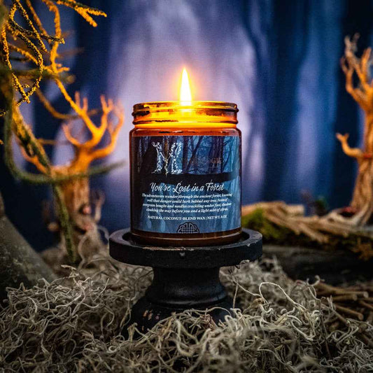 You're Lost in a Forest - Fantasy Candle