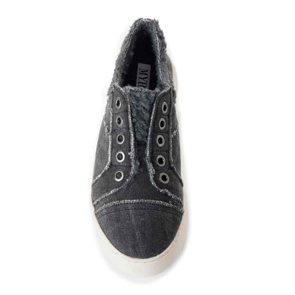 Old School Sneaker with Shearling Lining
