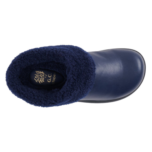 Women's Shari Navy Flat