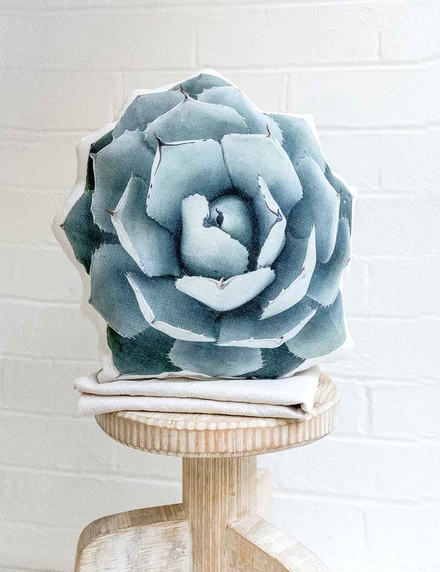 Agave Truncata Pillow, College Student Gift, Christmas Gift, Mother's Day Gift