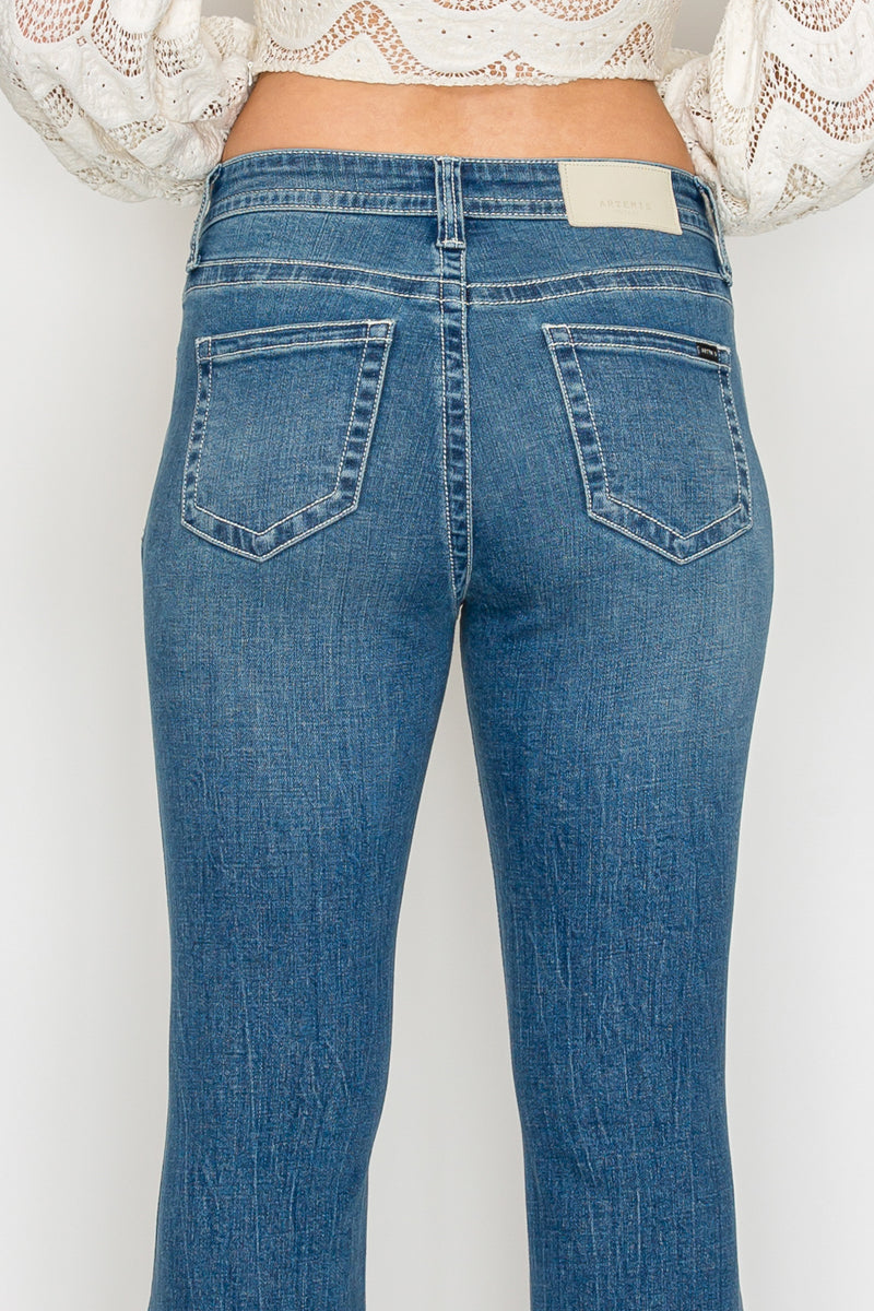 Stevie TUMMY CONTROL HIGH RISE SLIM FLARE JEANS *Signature*