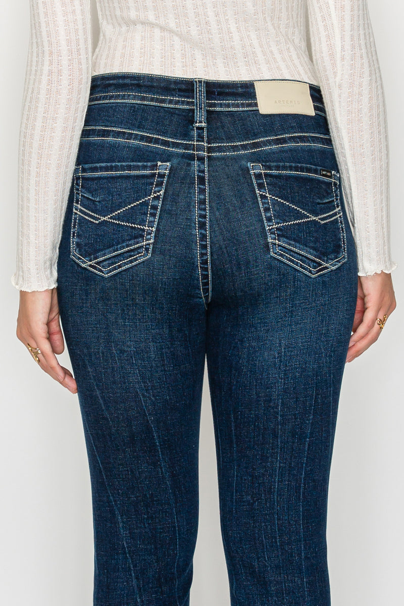Stevie TUMMY CONTROL HIGH RISE SLIM FLARE JEANS *Signature*
