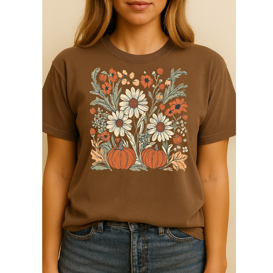 Fall Pumpkins Oversized Tee 5312CC